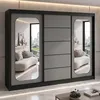 BELANO Schwebetürenschrank 200 cm mit Spiegel – Produktbild-Vorschau 2