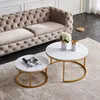 Tavolino Fortuna Lai in look marmo (set, 2 pezzi), 2 in 1, Anteprima dell’immagine prodotto 5