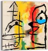 DEQOART Glasbild Echtglas 50x50 cm 'Urformen der Moderne' Produktbild-Vorschau 1