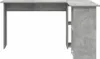 vidaXL Bureau gris béton 142 x 102 x 73 cm Bois composite Voir les images du produit 5