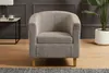 riess-ambiente Lounge Sessel HEMINGWAY taupe Strukturstoff Produktbild-Vorschau 3