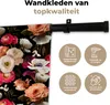 MuchoWow® Wandteppich Wandbehang Blumen - Muster - Pastell Produktbild-Vorschau 3