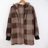 ASKSA Damen Teddyjacke Color Blocked Teddyfleece Jacke Produktbild-Vorschau 3