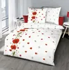 Kaeppel Seersucker Bettwäsche 135x200cm Red Poppy Mohn Rot Produktbild-Vorschau 6