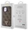 Guess Polyurethan4G Strass Triangle Metal Case iPhone 15 Produktbild-Vorschau 7