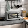 HOMCOM Mini-oven 21L, pizzoven, mini-oven met bakplaat, Productafbeelding-voorbeeld 2