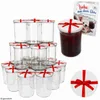 50er Set Marmeladenglas 435ml Einmachglas TO82 Schleifen Produktbild-Vorschau 1