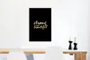 MuchoWow® Poster Zitate - Motivation - Schwarz - Gold 40x60 Produktbild-Vorschau 5