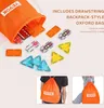 VEVOR magnetické bloky 56-dielne detské stavebnice ulice Náhľad obrázku produktu 6