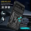 A black phone case with a ring holder is shown attached to a car vent mount. Anteprima dell’immagine prodotto