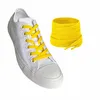 Flache Schnürsenkel in 
Gelb – 120 cm Länge – 8 mm breit – für Freizeitschuhe und Sneaker Produktbild-Vorschau
