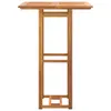 Möbel Bistrotisch 75x75x110 cm Massivholz Akazie - Produktbild-Vorschau 4