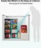 5 contenitori per congelatore, cestelli impilabili per Anteprima dell’immagine prodotto 8