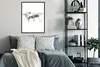 MuchoWow® Gerahmtes Poster Weltkarte - Aquarell - Produktbild-Vorschau 5