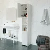 Mondeer Armoire de salle de bain Armoire haute avec 2 Voir les images du produit 15