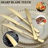 Gold Tafelmesser 12-teiliges Set, Produktbild-Vorschau 4