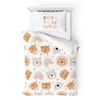 Babybettwäsche Little Lion Biber in 100x135 + 40x60 cm, Produktbild-Vorschau 2