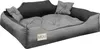 Hundebett, Laufstall, 115x95 cm, personalisiert, grau Produktbild-Vorschau 2