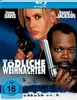 Movie poster for "Tödliche Weihnachten" (Deadly Christmas) featuring Geena Davis and Samuel L. Jackson holding guns. Náhľad obrázku produktu