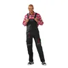 Größe 52 Herren Planam Basalt Latzhose oliv rot Modell 2833 Produktbild-Vorschau 8