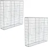Gabione Spiralgabione Steinkorb 100x100x20 cm 2er Set  Produktbild-Vorschau 1