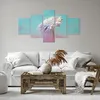Bild auf Leinwand - Leinwandbild - 5 Teile - Modern Grafik Produktbild-Vorschau 6