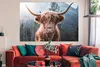 MuchoWow® Poster Schottischer Hochländer - Kuh - Tiere - Produktbild-Vorschau 2