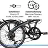 Zündapp ZF20 Speed Folder 20 pollici skl dac bike city bike Anteprima dell’immagine prodotto 8