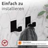 ECENCE 1x Toilettenpapierhalter + 2x Handtuchhaken ohne Produktbild-Vorschau 5