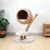 Fudajo Arbre à chat - 83 cm de haut - Meuble grattage félin Voir les images du produit 2
