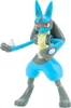 A toy figurine of the Pokémon character Lucario. Anteprima dell’immagine prodotto