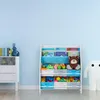 Relaxdays Kinderregal, Tiere Motiv, 6 Boxen, 2 Fächer, Produktbild-Vorschau 14
