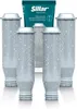 A product shot of Sillar water filter cartridges and their packaging.