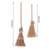 20 mini balais de sorcière en bambou 14 cm/10 cm - Balai Voir les images du produit 3