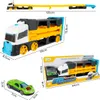 Malplay Auto LKW Truck Launcher 2 Cars Spielzeugeisenbahnen Produktbild-Vorschau 2