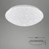 LED Deckenleuchte Sternenhimmel IP44 12 W weiß Produktbild-Vorschau 6