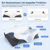 2 v 1: Vankúš na krk, ortopedický; vankúš "motýlik", Náhľad obrázku produktu 7