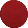 Runder Tischuntersetzer Für Teller Küchenmatte 38 Cm Rot Produktbild-Vorschau 6