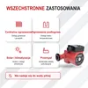 AVANSA 25-6/180 Pompa obiegowa CO 230 V – DN25 1½", 180 mm, Podgląd zdjęcia produktu 5