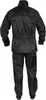 REBELHORN Rain Motorrad Regenanzug Zweiteiliger Schwarz XXL Produktbild-Vorschau 2