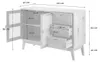 CALICOSY - Buffet 2 portes et 3 tiroirs avec façades en Voir les images du produit 9
