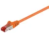 CAT 6 câble réseau S/FTP, orange, 0.5m Voir les images du produit 1
