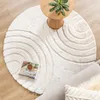 Hochflor Teppich Rund - Carvy Arches Creme Produktbild-Vorschau 8