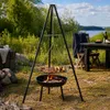 Grill trójnóg 2w1 Bauhus 150 cm z rusztem 49 cm i misą 51 Podgląd zdjęcia produktu 10