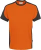 Hakro T-Shirt-Contrast Performance - Orange/Anthrazit - Produktbild-Vorschau 1
