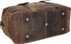 The Skandinavian Brand Leder Weekender Reisetasche  tan : Produktbild-Vorschau 5