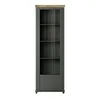 Vitrine Landhaus grün mit Lefkas Eiche Nb. EPSOM-83 Produktbild-Vorschau 3