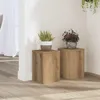 vidaXL Support pour plantes 2 pcs. Chêne Artisan 20x20x30 Voir les images du produit 13