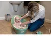 Shnuggle Babybadewanne mit Ablauf Eucalyptus Produktbild-Vorschau 7
