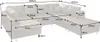 Moderne XXL Wohnlandschaft KENT 305cm taupe Federkern inkl. Produktbild-Vorschau 12
